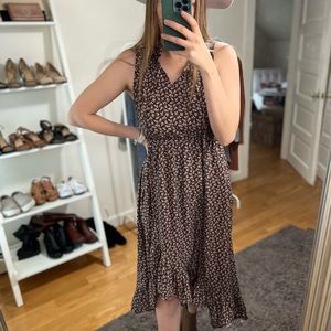High Low Midi Dress